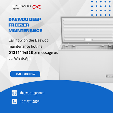 Daewoo deep freezer maintenance